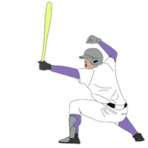 dope baseball sticker #4756982