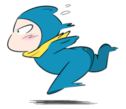 baby ninja (English version) sticker #4757429