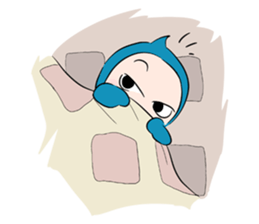 baby ninja (English version) sticker #4757431