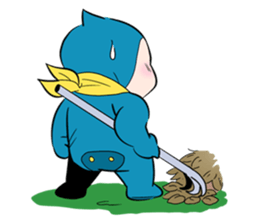 baby ninja (English version) sticker #4757433