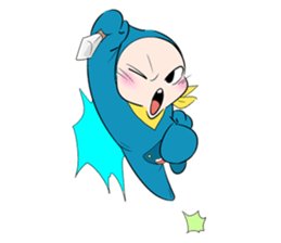 baby ninja (English version) sticker #4757436