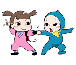 baby ninja (English version) sticker #4757439