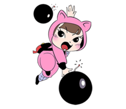 baby ninja (English version) sticker #4757449
