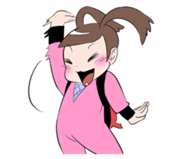 baby ninja (English version) sticker #4757452