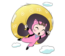 baby ninja (English version) sticker #4757454