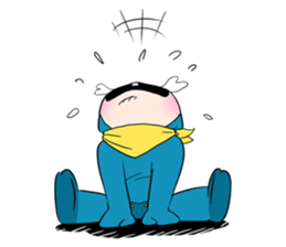 baby ninja (English version) sticker #4757456