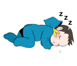 baby ninja (English version) sticker #4757458