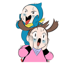 baby ninja (English version) sticker #4757463