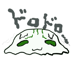 A cat replies calmly. sticker #4757809