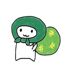 Stylish  pretty cat sticker #4758962