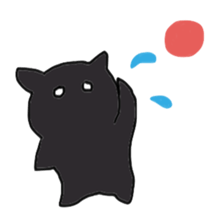 Stylish  pretty cat sticker #4758969