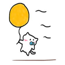 Stylish  pretty cat sticker #4758981