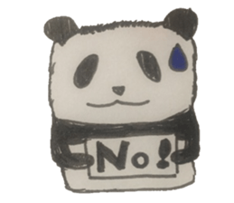 Everyday's panda sticker #4759113