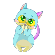 [blue cat Tony] sticker #4759184