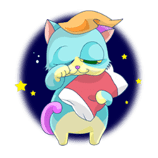 [blue cat Tony] sticker #4759193