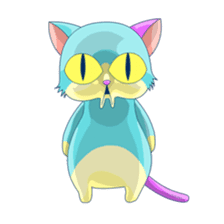 [blue cat Tony] sticker #4759208