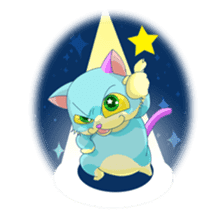 [blue cat Tony] sticker #4759220