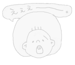 Girls Balloon sticker. sticker #4759589