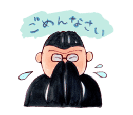 An axolotl and good friends sticker #4760149