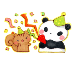 An axolotl and good friends sticker #4760168