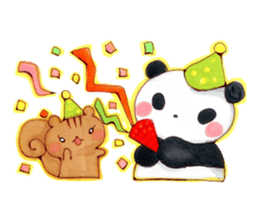 An axolotl and good friends sticker #4760168