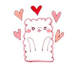 An axolotl and good friends sticker #4760169