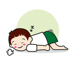 kao-lao naughty boy sticker #4760195