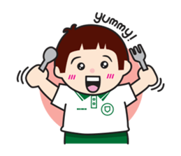 kao-lao naughty boy sticker #4760204