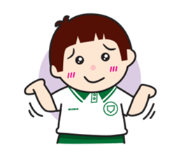 kao-lao naughty boy sticker #4760219