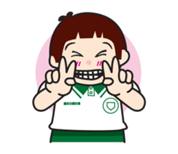 kao-lao naughty boy sticker #4760223