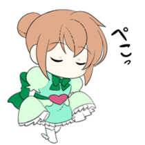 Magical girl Chinen Maria sticker #4760268