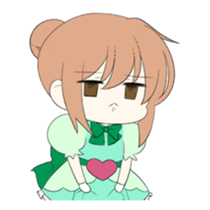 Magical girl Chinen Maria sticker #4760274