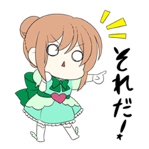 Magical girl Chinen Maria sticker #4760276