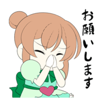 Magical girl Chinen Maria sticker #4760279