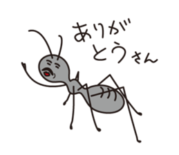 Japanese poor joke (greetings) sticker #4760901