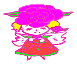 Flowerchan of the engel sticker #4760905