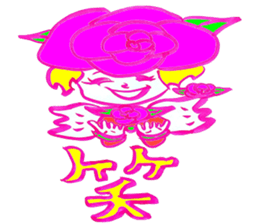 Flowerchan of the engel sticker #4760906