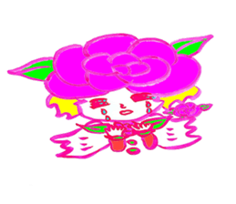 Flowerchan of the engel sticker #4760911