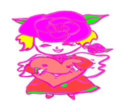 Flowerchan of the engel sticker #4760915