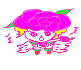 Flowerchan of the engel sticker #4760917