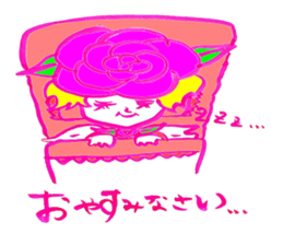 Flowerchan of the engel sticker #4760919