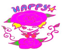 Flowerchan of the engel sticker #4760928