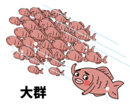 Funny Red Snapper sticker #4761196