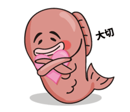 Funny Red Snapper sticker #4761202