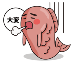 Funny Red Snapper sticker #4761210