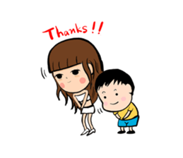 maruko family sticker #4761345