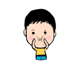 maruko family sticker #4761355