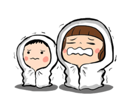 maruko family sticker #4761378