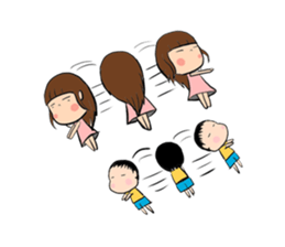 maruko family sticker #4761382
