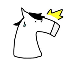 Monjirou of horse sticker #4761474